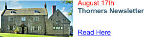 August 17th Thorners Newsletter  Read Here