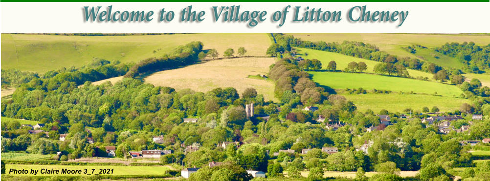 Welcome to the Village of Litton Cheney Photo by Claire Moore 3_7_2021