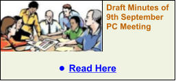 Draft Minutes of 9th September PC Meeting    •	Read Here
