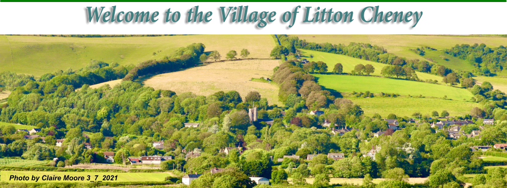 Welcome to the Village of Litton Cheney Photo by Claire Moore 3_7_2021