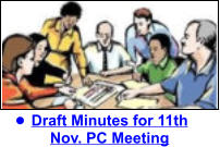 •	Draft Minutes for 11th Nov. PC Meeting