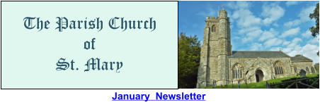 The Parish Church of St. Mary January  Newsletter