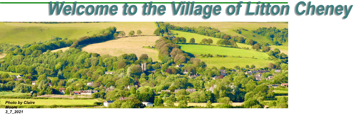 Welcome to the Village of Litton Cheney Photo by Claire Moore 3_7_2021