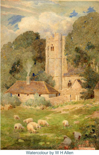 Watercolour by W H Allen