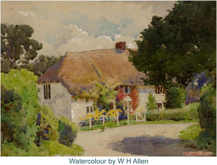 Watercolour by W H Allen