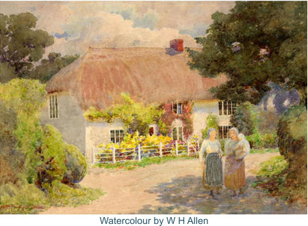 Watercolour by W H Allen