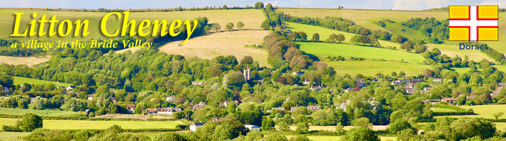 a village in the Bride Valley Litton Cheney Dorset