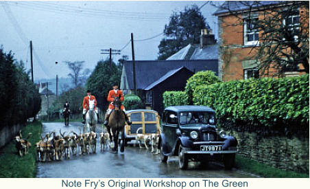 Note Fry’s Original Workshop on The Green