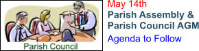 May 14th Parish Assembly & Parish Council AGM Agenda to Follow